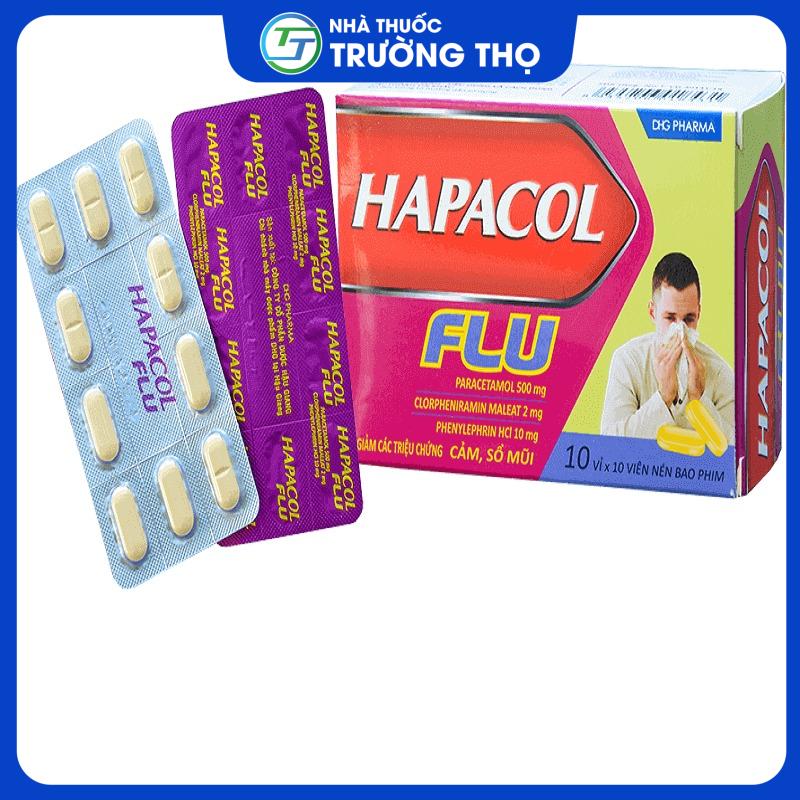 Hapacol Flu Trường Thọ - Hapacol Flu