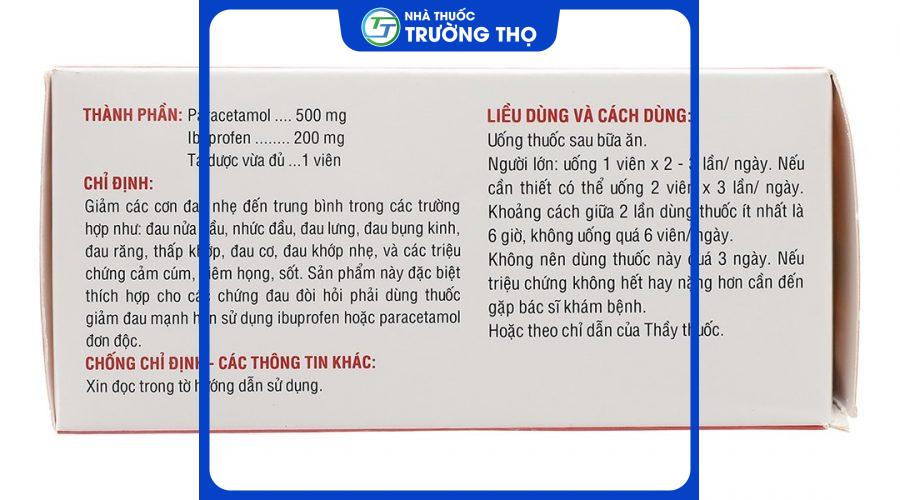 Trường Thọ - Hapacol pain1