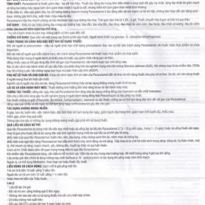 Trường Thọ - Thuốc Hapacol 325 DHG giảm đau, hạ sốt 1 Trường Thọ - Hapacol2