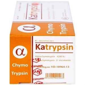 Trường Thọ - Viên nén Katrypsin 4200IU Khapharco điều trị phù nề 1 Trường Thọ - Katrypsin 2