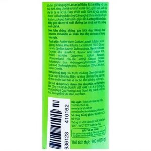 Trường Thọ - Sữa tắm gội Body And Hair Wash Lactacyd Baby Extra Milky 500ml 3 Trường Thọ - Lactacyd Baby Extra Milky1