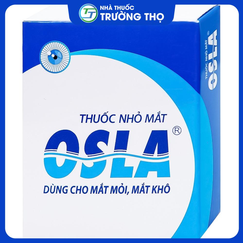 Osla 15ml 1 Thuốc nhỏ mắt Osla Merap Group dùng cho mắt mỏi, mắt khô, ngứa mắt, khô rát mắt