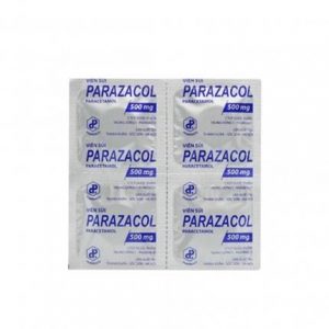 Trường Thọ - Thuốc Parazacol 500mg giảm đau, hạ sốt 1 Trường Thọ - Parazacol1