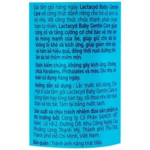 Trường Thọ - Sữa tắm gội Body And Hair Wash Gentle Care Lactacyd BB 250ml 2 Trường Thọ - Sua Tam Goi1