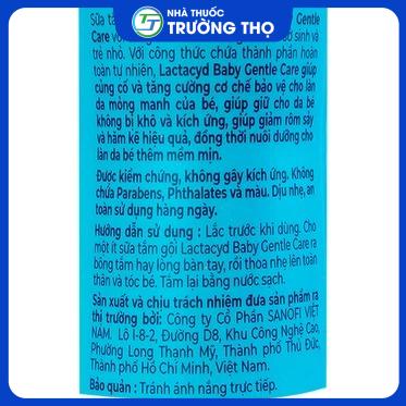 Sữa Tắm Gội1 Trường Thọ - Sua Tam Goi1