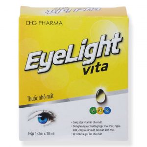 Trường Thọ - Thuốc nhỏ mắt Eyelight Vita DHG cung cấp Vitamin cho mắt 2 Thuốc nhỏ mắt Eyelight Vita DHG cung cấp Vitamin cho mắt (10ml)