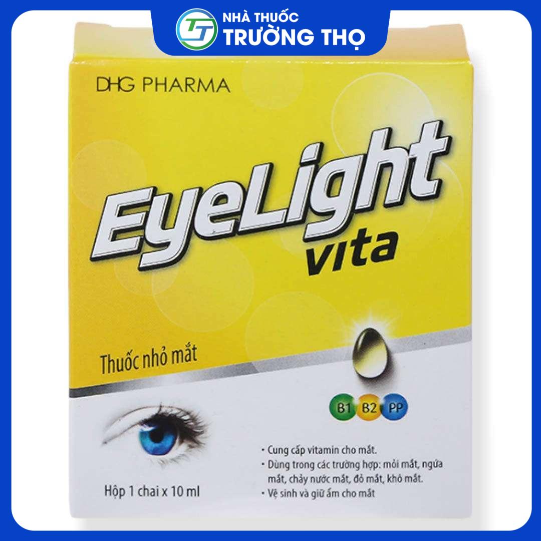 Thuoc-nho-mat-Eyelight-Vita-vang Thuốc nhỏ mắt Eyelight Vita DHG cung cấp Vitamin cho mắt (10ml)