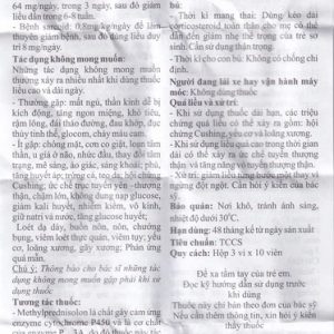 Trường Thọ - Thuốc Thylmedi 16mg Mediplantex kháng viêm, chống dị ứng 1 Trường Thọ - Thylmedi4