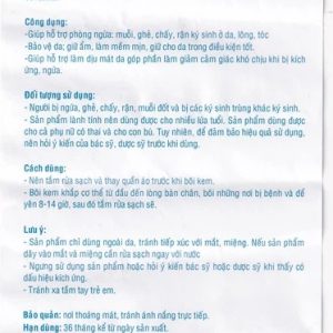 Trường Thọ - Kem làm sạch ký sinh trùng, ghẻ Towders Cream 15g 3 Trường Thọ - Towders1