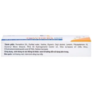 Trường Thọ - Kem làm sạch ký sinh trùng, ghẻ Towders Cream 15g 1 Trường Thọ - Towders3