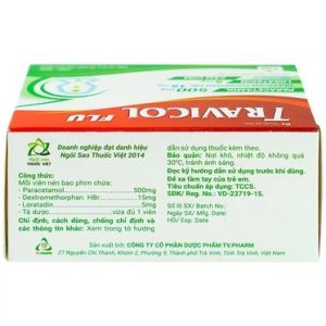 Trường Thọ - Thuốc Travicol Flu TV.Pharm 3 Trường Thọ - Travicol 1