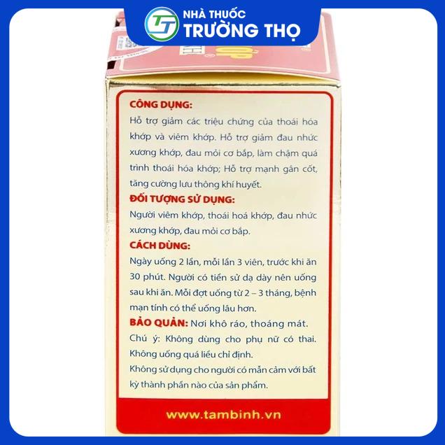Viên khớp Tâm Bình 4 Trường Thọ - Vien khop Tam Binh 4
