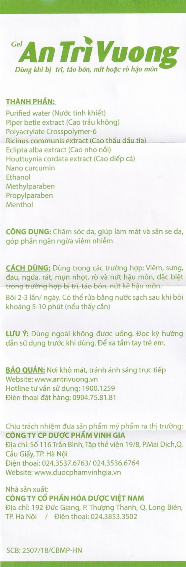 an trĩ vương 2 Trường Thọ - an tri vuong 2