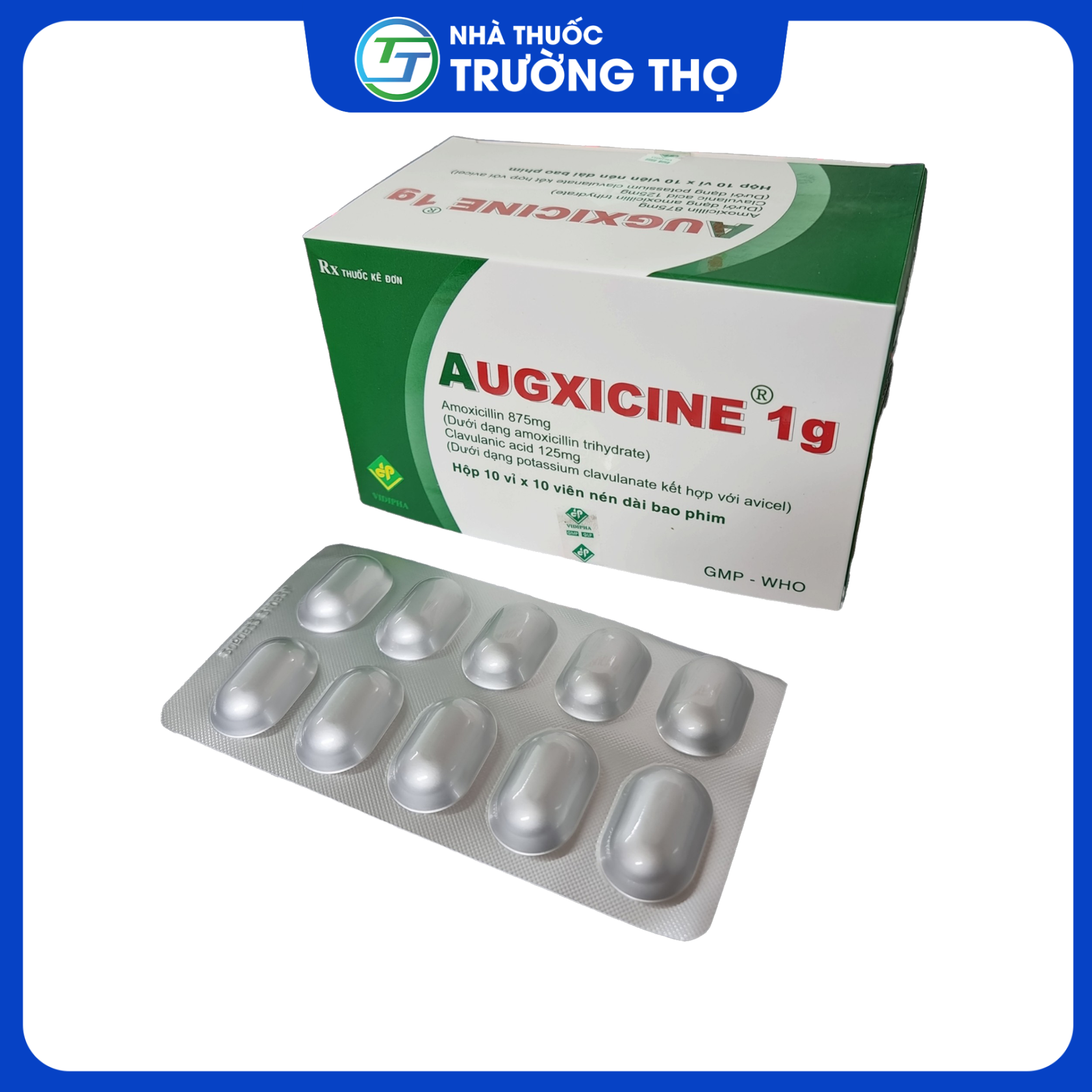 augxicine-625-hop-10-vi-x-10-vie Trường Thọ - augxicine 625 hop 10 vi x 10 vie