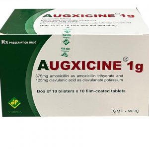 Trường Thọ - Thuốc Augxicine 1g Vidipha - Điều trị nhiễm khuẩn 1 Trường Thọ - augxicine 1g h10vi10vn vdp v1g
