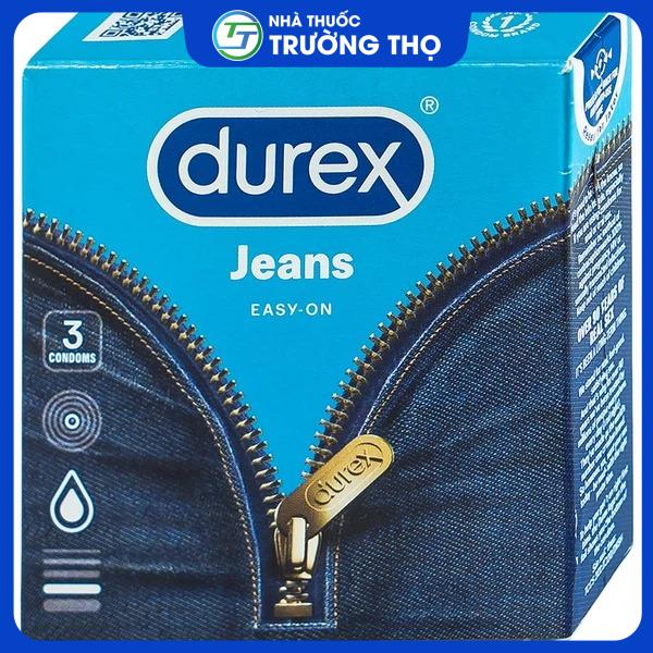 bao-cao-su-durex-jeans Bao cao su Durex Jeans ôm sát 52,5mm