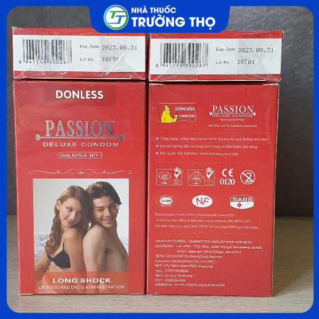 bcs-passion Bao cao su PASSION 52mm hộp 10 cái - Malaysia