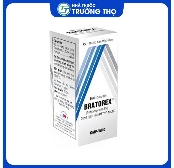 bratorex-7040 Thuốc Bratorex - Điều trị các bệnh nhiễm khuẩn mắt