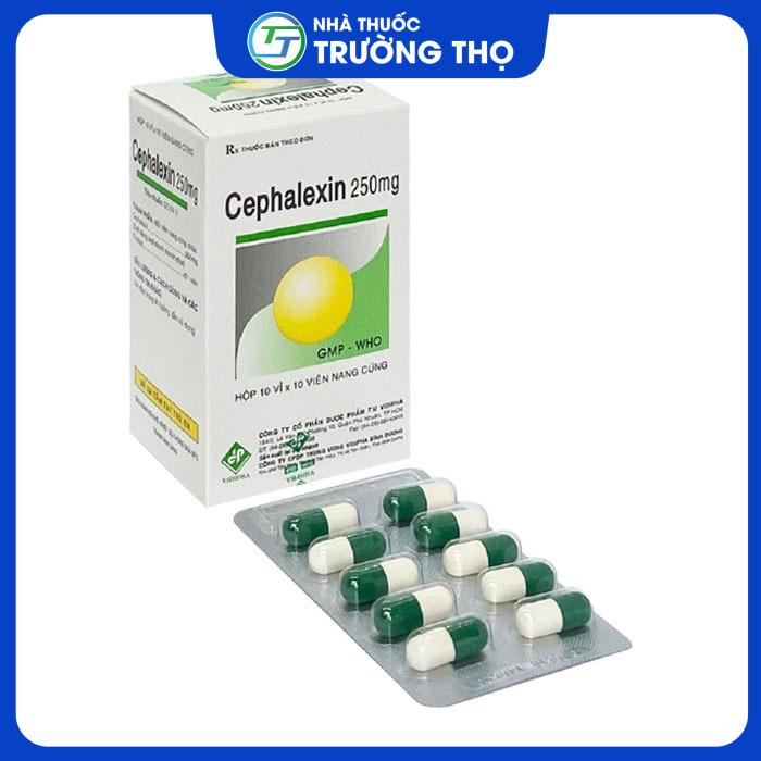 cephalexin-250mg-vidipha Trường Thọ - cephalexin 250mg vidipha