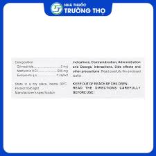 comiaryl 2-500 2 Trường Thọ - comiaryl 2 500 2