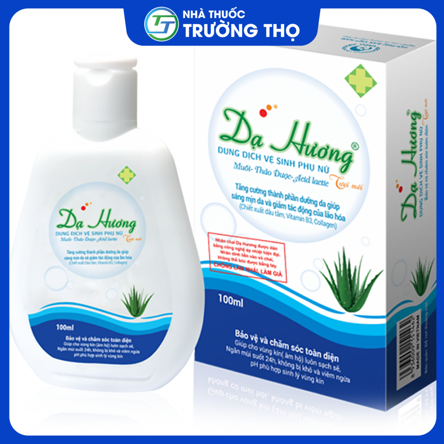 Dung dịch vệ sinh phụ nữ Dạ Hương 100ml - Hoa Linh