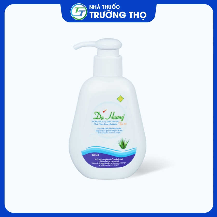 Dung dịch vệ sinh phụ nữ Dạ Hương 120ml (có vòi)