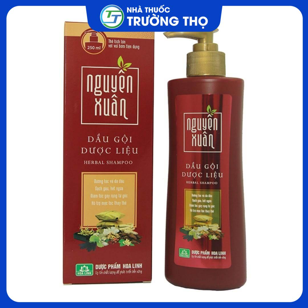 dau-goi-nguyen-xuan-do-250ml Dầu gội dược liệu Nguyên Xuân Đỏ chai 250ml