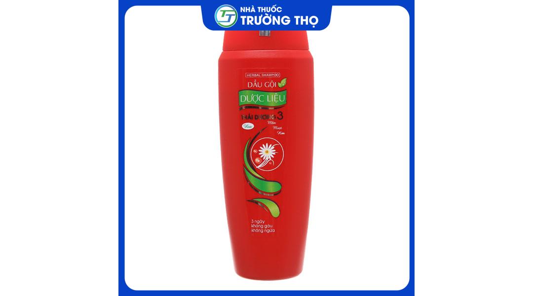 dau-goi-thai-duong-3-200ml Dầu Gội Dược Liệu Thái Dương 3 Chai 200ml