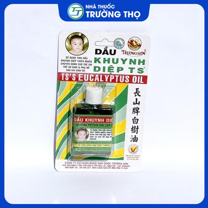 dau-khuynh-diep-truong-son Dầu Khuynh Diệp Trường Sơn điều trị cảm, ho, nhức đầu