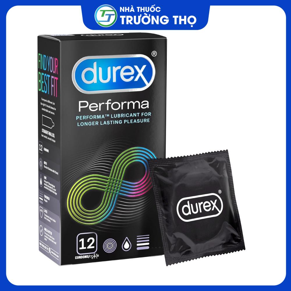 durex-performa-12-cai Bao cao su Durex Performa 12 cái kéo dài "cuộc yêu"