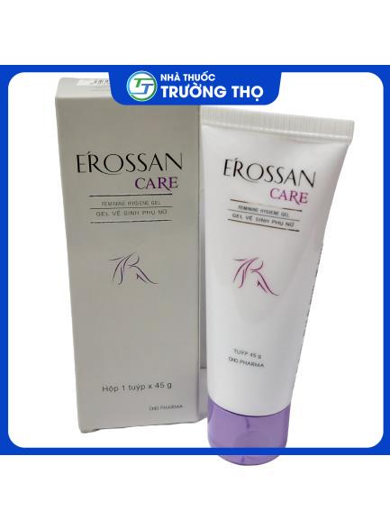 erossan-care-45g Erossan Care - Gel vệ sinh phụ nữ làm mát, làm sạch mùi hôi