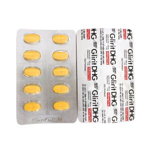 Trường Thọ - Thuốc GliritDHG 500mg/5mg điều trị tiểu đường tuýp 2 (3 vỉ x 10 viên) 2 Trường Thọ - glirit 500 5 2