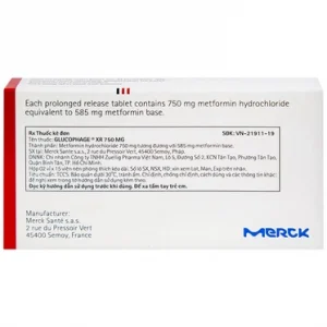 Trường Thọ - glucophage xr 750 1