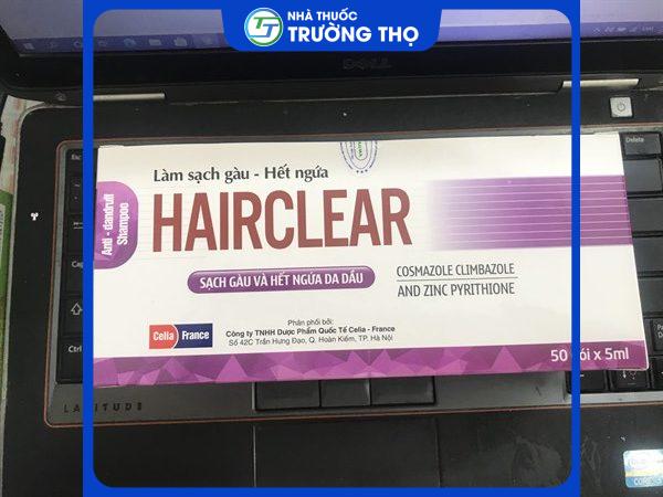hair-clear Dầu gội Hair clear hộp 50 gói giúp sạch gàu sạch nấm
