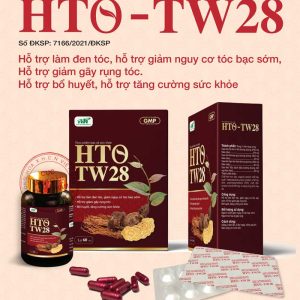 Trường Thọ - HTO TW28, hỗ trợ giảm nguy cơ tóc bạc sớm, giảm gãy rụng tóc 1 Trường Thọ - hto tw28 to roi