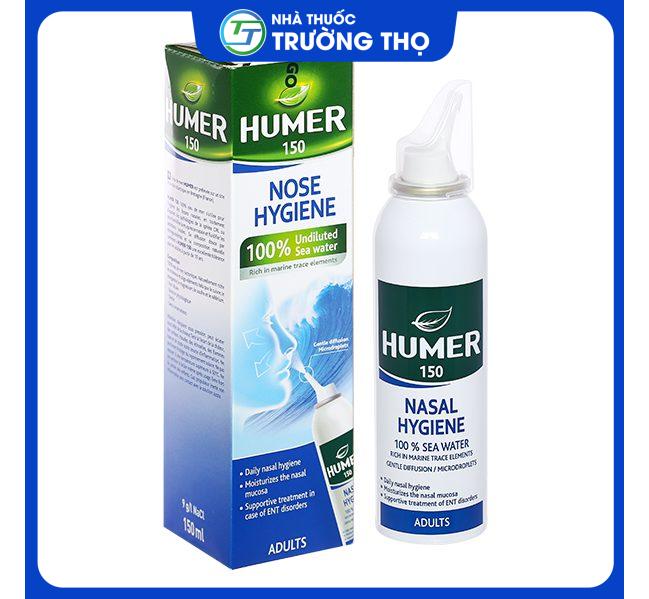 humer-nguoi-lon-150ml Dung dịch xịt mũi Humer người lớn 150ml Nose Hygiene Urgo