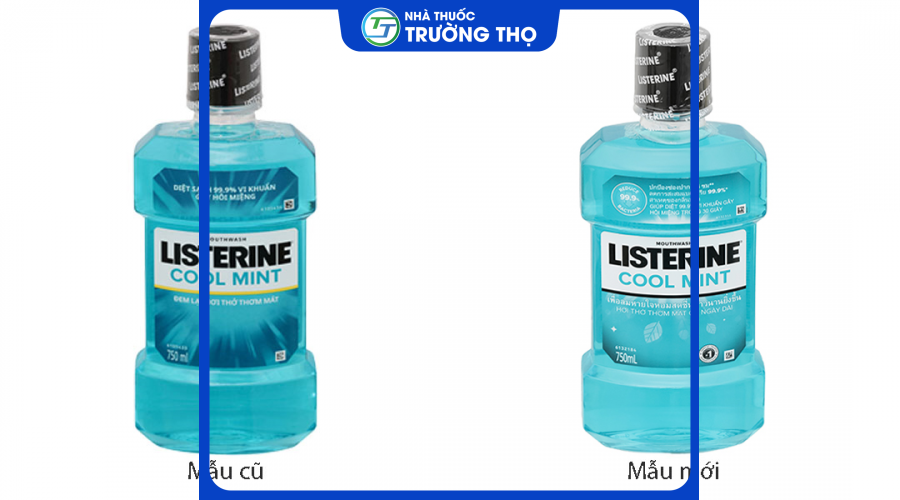 Trường Thọ - listerine cool mint 750ml
