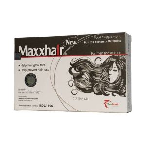 Trường Thọ - Viên uống Maxxhair New Thái Minh giảm nguy cơ rụng tóc 1 Trường Thọ - maxxhair