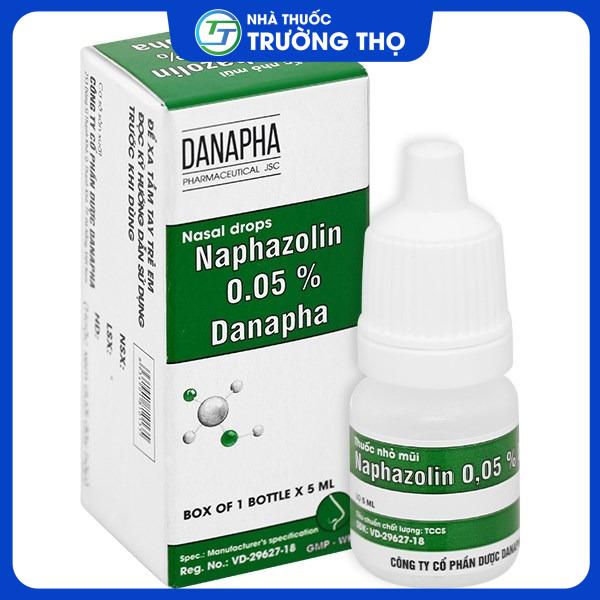 naphazolin-0-05-danapha-h-5ml-de Thuốc nhỏ mũi Naphazolin 0.05% Danapha