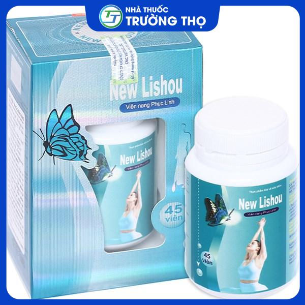 new-lishou Viên nang Phục Linh New Lishou hỗ trợ giảm cân