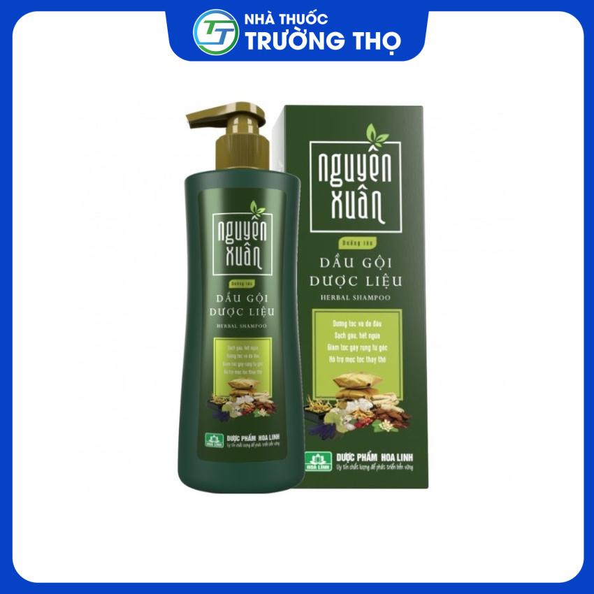 nguyen-xuan-xanh-250ml Dầu gội dược liệu Nguyên Xuân xanh chai 250ml