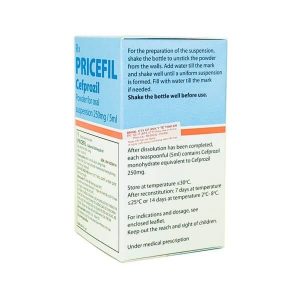 Trường Thọ - Hỗn dịch Pricefil Cefprozil Vianex điều trị viêm họng, viêm amidan, viêm xoang 1 Trường Thọ - pricefil chai 60ml 4 a7ef1be1f2d