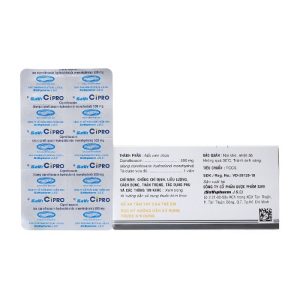 Trường Thọ - SaviCipro 500mg trị nhiễm khuẩn 2 Trường Thọ - savi cipro 500mg savipharm 10 vi 1