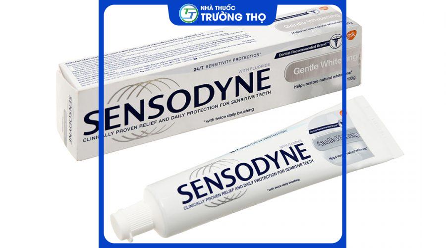 Sensodyne Gentle Whitening giúp làm trắng răng tự nhiên