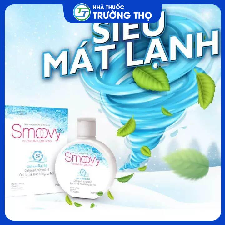 smoovy-cool-1 Dung dịch vệ sinh phụ nữ Smoovy Cool Meracine 150ml