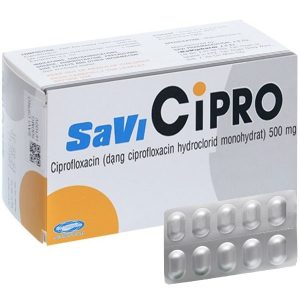 Trường Thọ - SaviCipro 500mg trị nhiễm khuẩn 1 Trường Thọ - thuoc khang sinh savi cipro 500m