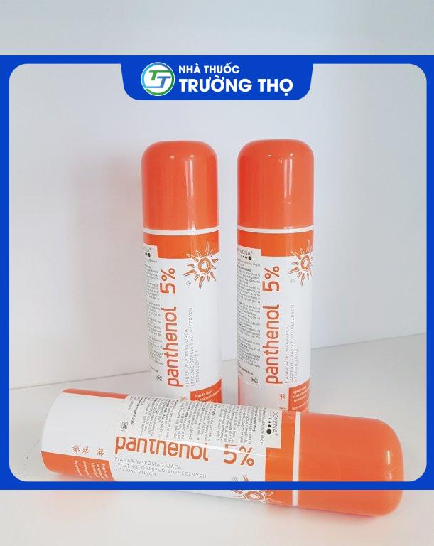 xit-bong-panthenol Xịt bỏng Panthenol 5% Ba Lan 150ml chứa Nano bạc