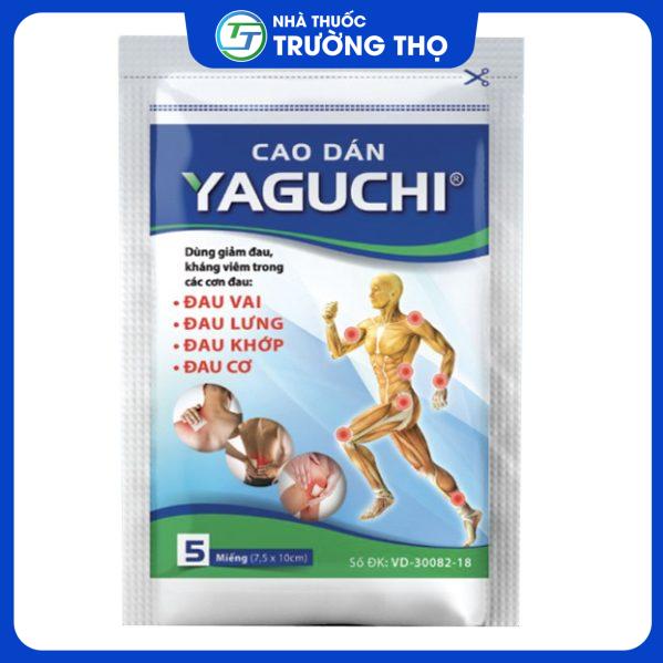 yaguchi-tatra Cao dán Yaguchi Tatra giảm đau vai, đau lưng (5 miếng)