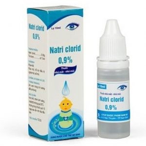 Thuốc nhỏ mắt, nhỏ mũi Natri Clorid 0,9% Nam Hà rửa mắt, mũi, phụ trị nghẹt mũi, sổ mũi (10ml)