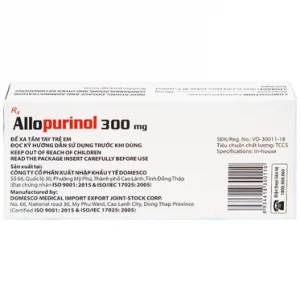 Trường Thọ - Allopurinol 300mg 1
